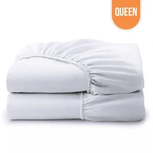 T-180 Economy Queen Fitted Bed Sheet – 60″x80″x9
