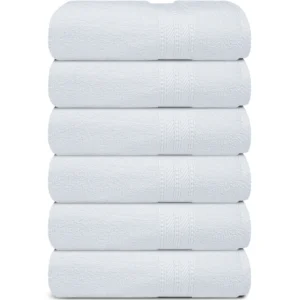 Prestige Luxury Hand Towel – White 16″x28″