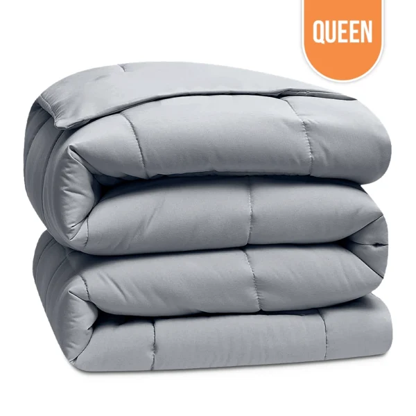 Economy Comforters Queen 90"x90" - Grey