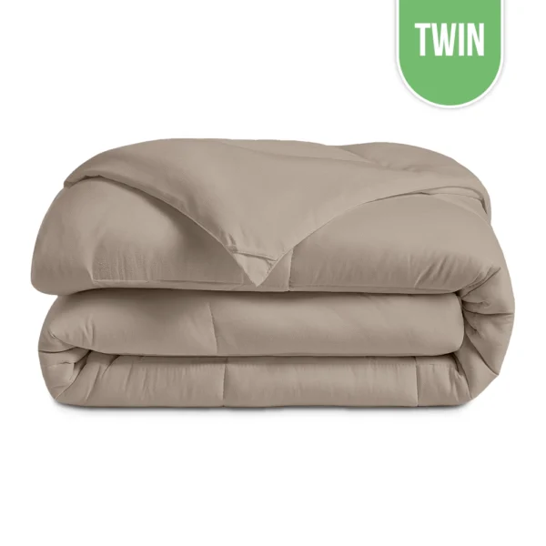 Economy Comforters Twin 66"x90" - Tan
