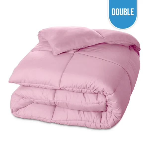 Economy Comforters Double 80"x90" - Pink
