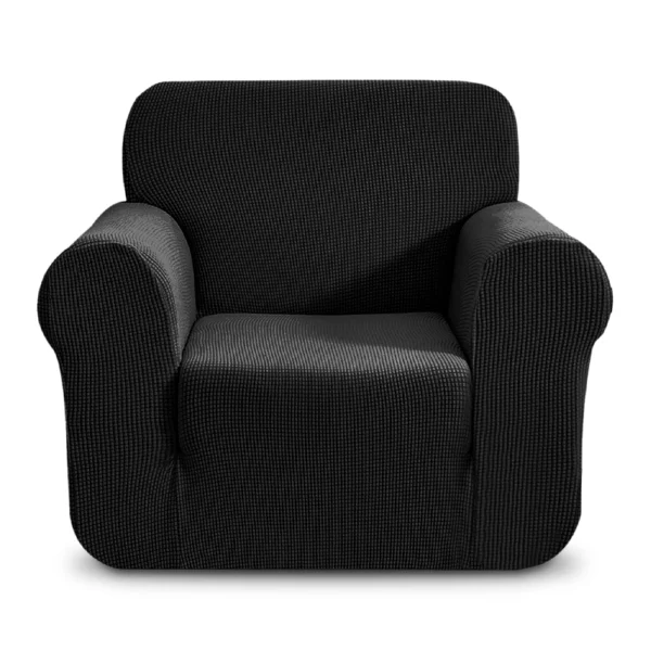 Premium Sofa Cover 1 Seater - Black 35"x55"