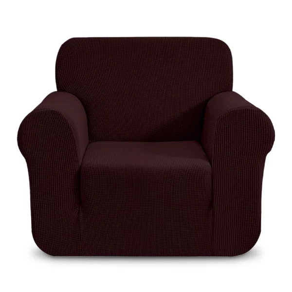 Premium Sofa Cover 1 Seater - Chocolate 35"x55"