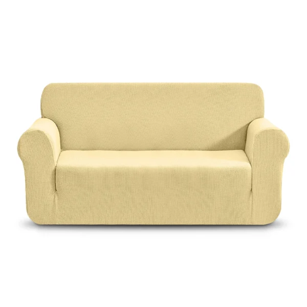 Premium Sofa Cover 3 Seater - Cream 75"x90"