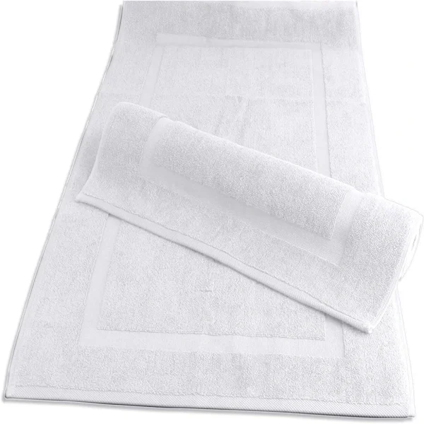 Yukon White Bath Mat 20"x30"