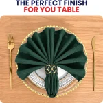 Green Polyester Napkins Related Image 1